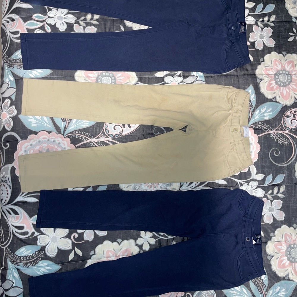 Children’s Place Girl’s Skinny Uniform Jeggings